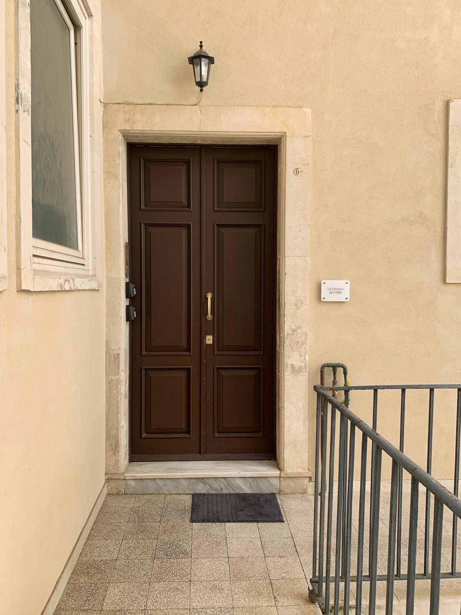 Ferienwohnung La Dimora Dei Mille Syrakus Exterior foto